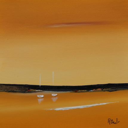 Peinture Evasion 49 par Roussel Marie-Ange et Fanny | Tableau Figuratif Huile Marine