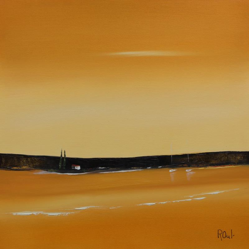 Peinture Emotions marines 49 par Roussel Marie-Ange et Fanny | Tableau Figuratif Marine Huile