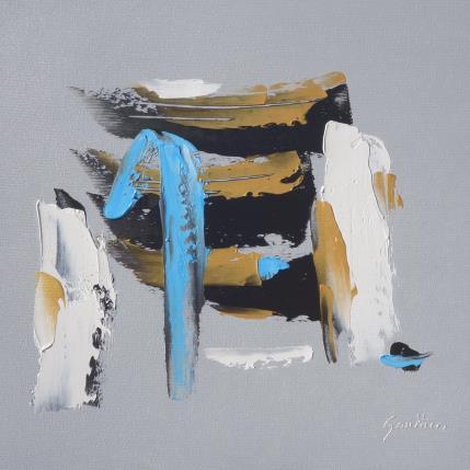 Painting Graphic by Gaultier Dominique | Painting Abstract Oil Black & White