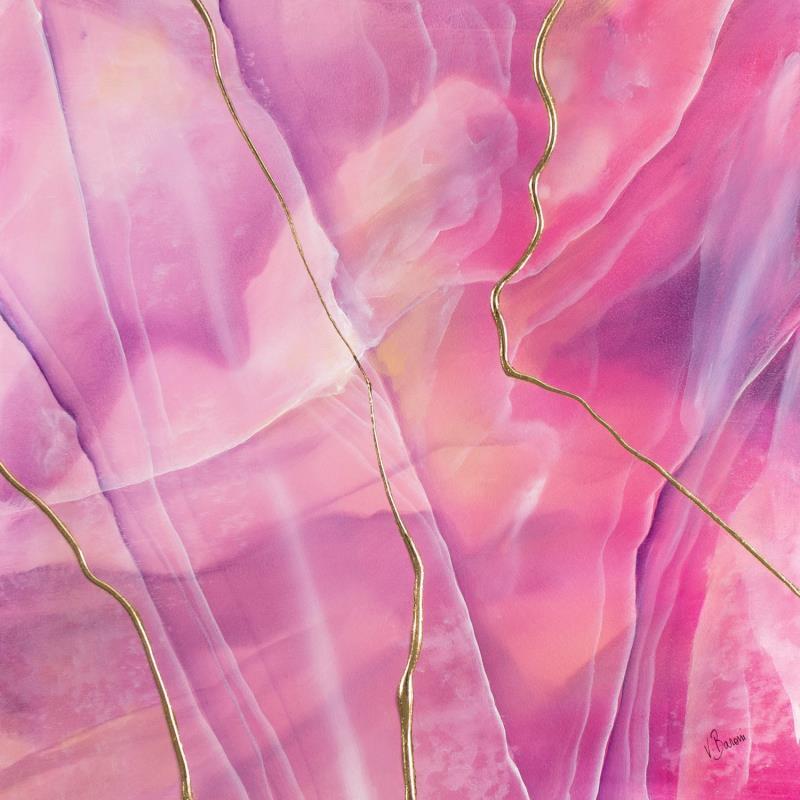 Peinture Onyx amour par Baroni Victor | Tableau Abstrait Minimaliste Acrylique