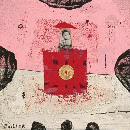 Gemälde 19-143 von Boitier Thierry | Gemälde Art brut Acryl, Pappe Pop-Ikonen