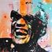 Peinture Ray Charles par Mestres Sergi | Tableau Pop-art Icones Pop Graffiti