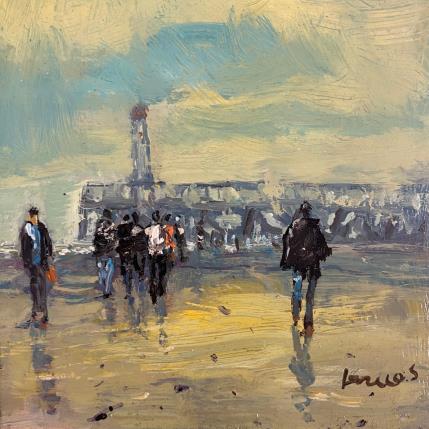 Peinture Fraîcheur nordique par Greco Salvatore | Tableau Figuratif Bois, Huile Scènes de vie