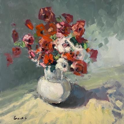 Peinture Tendre osmose par Greco Salvatore | Tableau Figuratif Bois, Huile Natures mortes