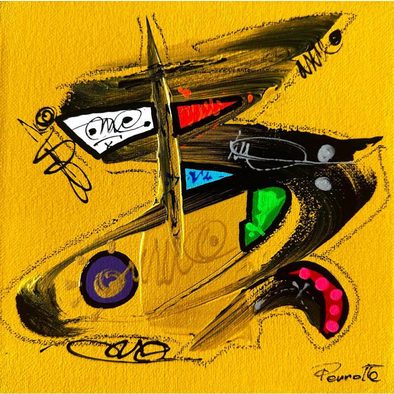 Painting CHUP by Perrotte | Painting Raw art Oil Acrylic