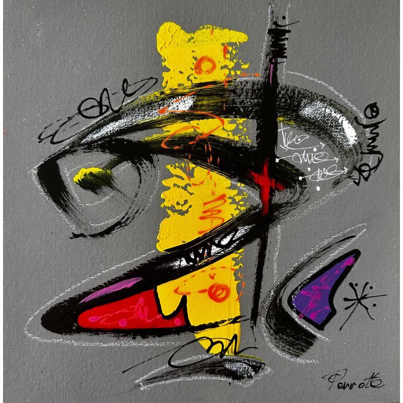 Painting MANO by Perrotte | Painting Raw art Oil Acrylic