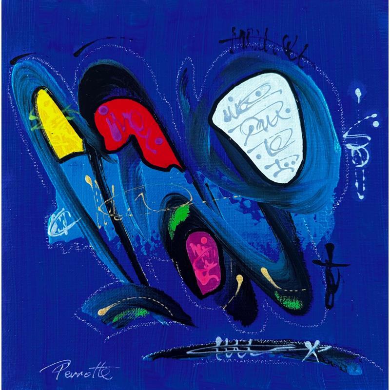 Painting ZINA by Perrotte | Painting Raw art Oil Acrylic