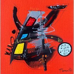 Painting ZOX by Perrotte | Painting Raw art Acrylic, Oil