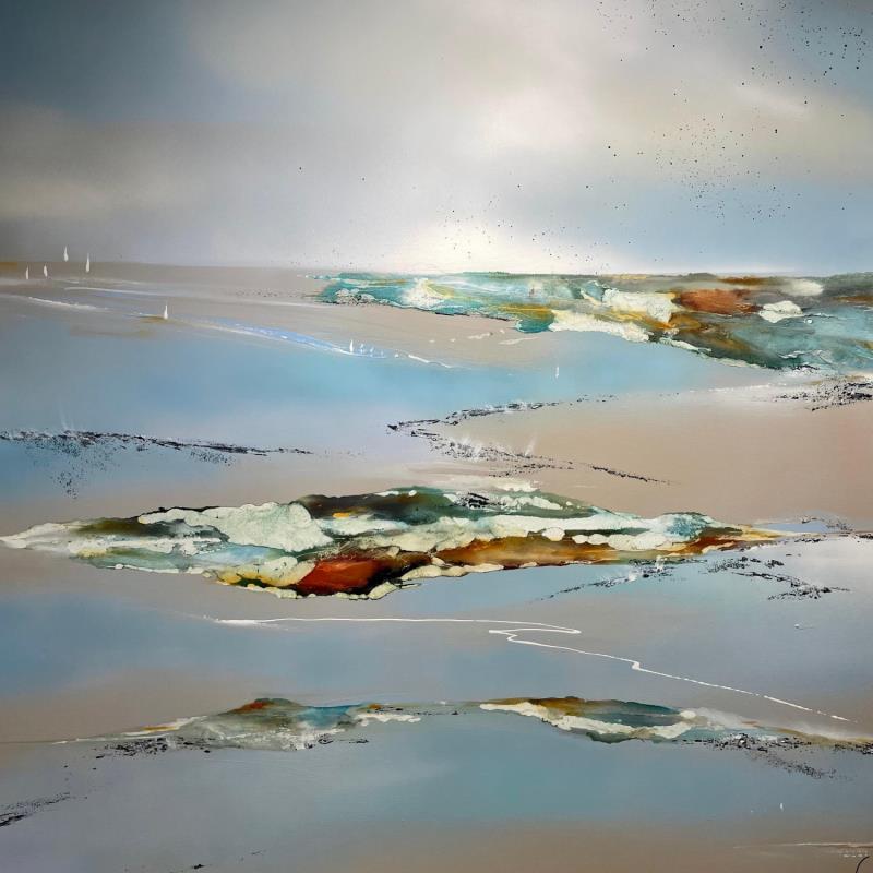 Painting 777 by Naen | Painting Abstract Acrylic