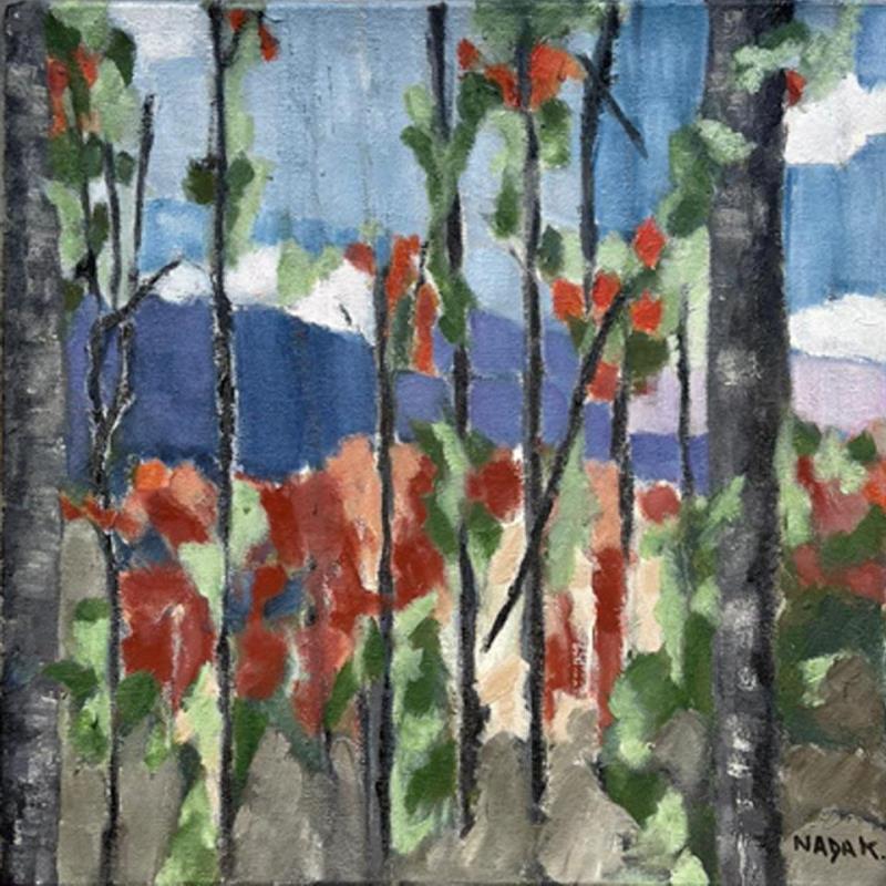 Peinture Forest par Kouyoumdjian Nada | Tableau Figuratif Acrylique