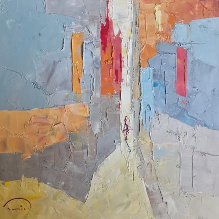 Painting Est-ce elle? by Tomàs | Painting Abstract Oil Life style, Pop icons, Urban