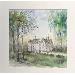 Painting Visite du Chateau d'Azay Le Rideau by Gutierrez | Painting