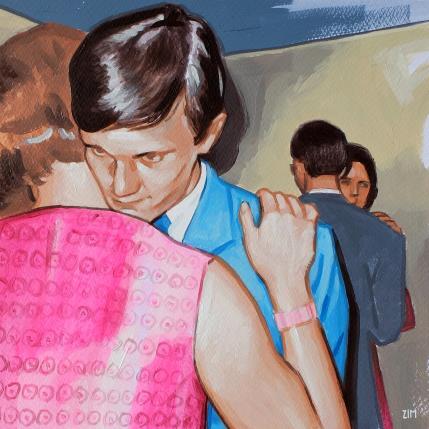 Painting Dance slowly by ZIM | Painting Figurative Acrylic Life style, Portrait, Society