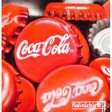 Painting Coca là! by Tchirieff Katia | Painting Realism Acrylic