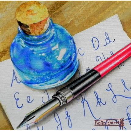 Gemälde De lettre en lettre... von Tchirieff Katia | Gemälde