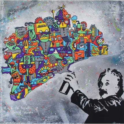 Peinture Vandalisme par Fanny | Tableau Street Art Bois