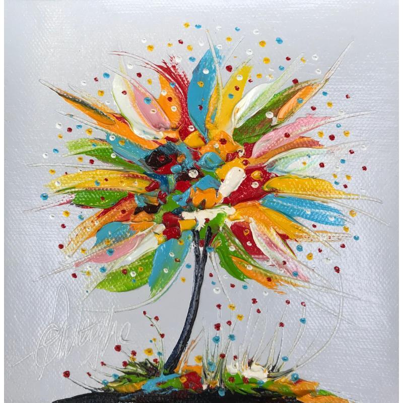 Peinture La vie au Touquet par Fonteyne David | Tableau Abstrait Natures mortes Huile Acrylique