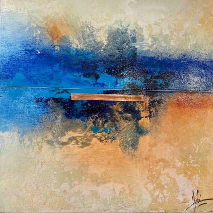 Peinture Abstraction # 1233 par Hévin Christian | Tableau Abstrait Carton Minimaliste