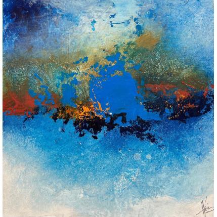 Painting Abstraction # 1231 by Hévin Christian | Painting Abstract Cardboard Minimalist