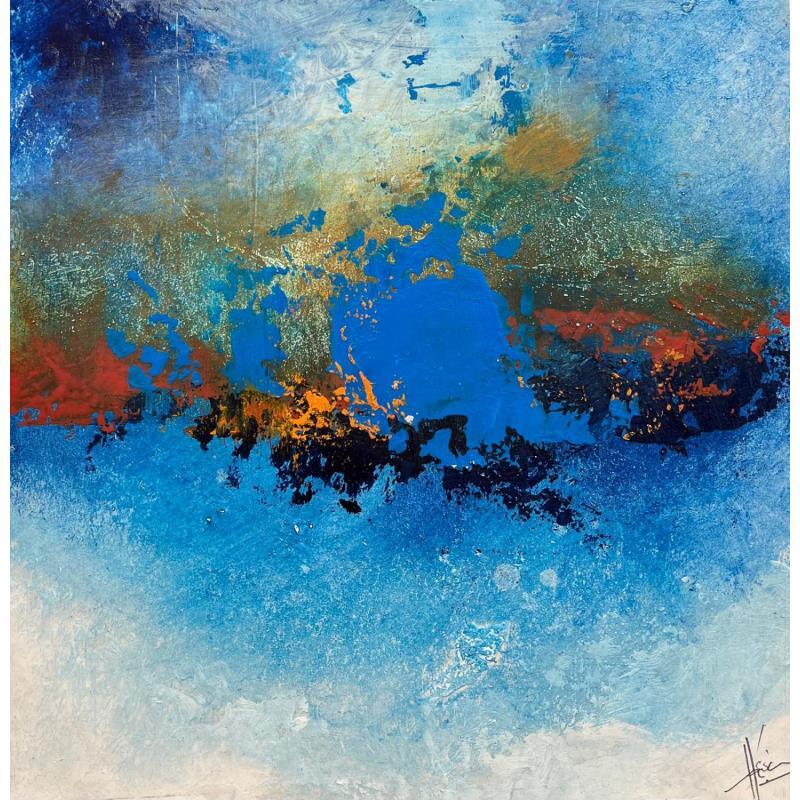 Peinture Abstraction # 1231 par Hévin Christian | Tableau Abstrait Minimaliste Carton