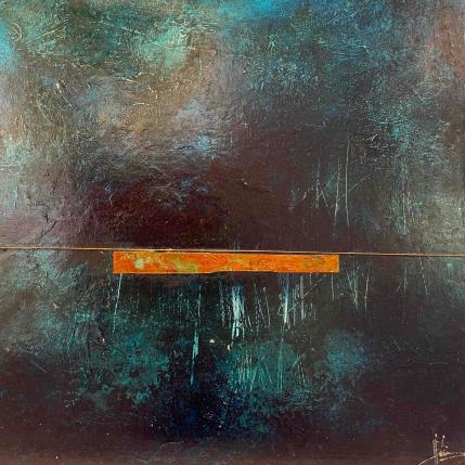 Painting Abstraction # 1219 by Hévin Christian | Painting Abstract Cardboard Minimalist