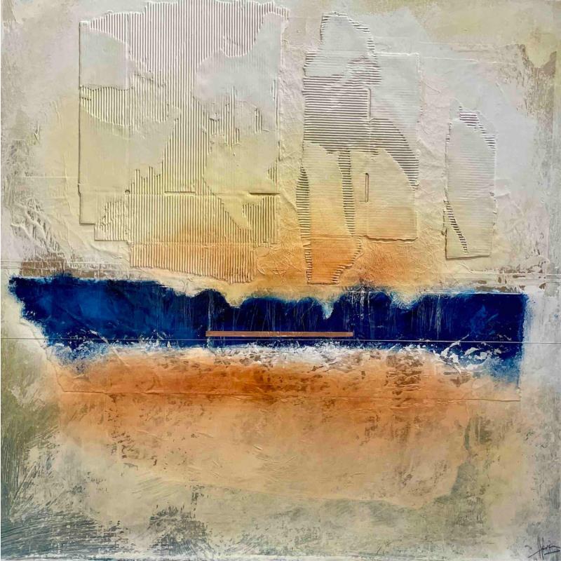 Painting Abstraction # 1245 by Hévin Christian | Painting Abstract Minimalist