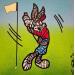 Gemälde BUGS BUNNY GOLF von Cmon | Gemälde