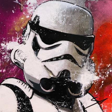 Peinture STAR WARS par Mestres Sergi | Tableau Pop-art Carton, Graffiti Icones Pop