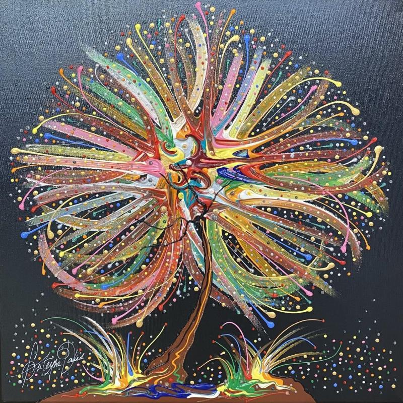 Pintura Epanouissement por Fonteyne David | Pintura Figurativo Paisajes Acrílico