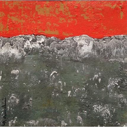 Painting M429 by Moracchini Laurence | Painting Abstract Acrylic Minimalist