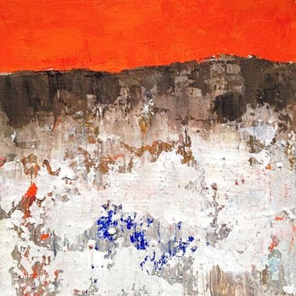 Painting M430 by Moracchini Laurence | Painting Abstract Acrylic Minimalist