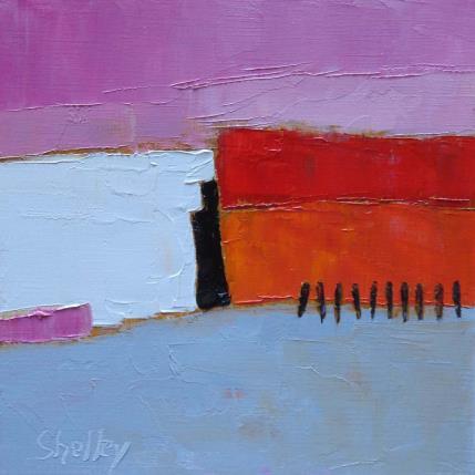Peinture INTENTION par Shelley | Tableau Abstrait Huile