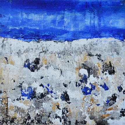 Painting D351 by Moracchini Laurence | Painting Abstract Acrylic Minimalist