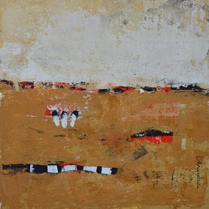 Painting D357 by Moracchini Laurence | Painting Abstract Acrylic Minimalist