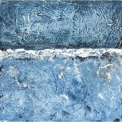 Painting M443 by Moracchini Laurence | Painting Abstract Acrylic Minimalist