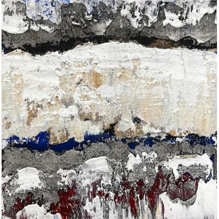 Painting M444 by Moracchini Laurence | Painting Abstract Acrylic Minimalist