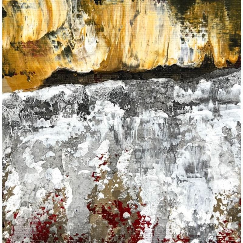 Painting M447 by Moracchini Laurence | Painting Abstract Minimalist Acrylic