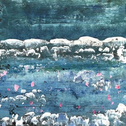 Peinture D363 par Moracchini Laurence | Tableau Abstrait Acrylique minimaliste