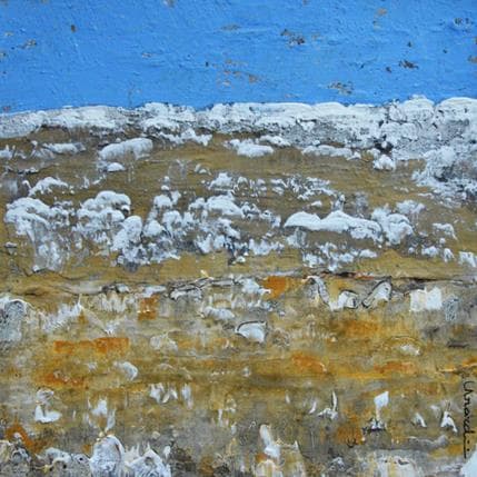 Painting D367 by Moracchini Laurence | Painting Abstract Acrylic Minimalist