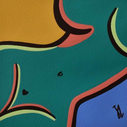 Gemälde Birthmark no 11 von Julie-Anne | Gemälde Figurativ Acryl