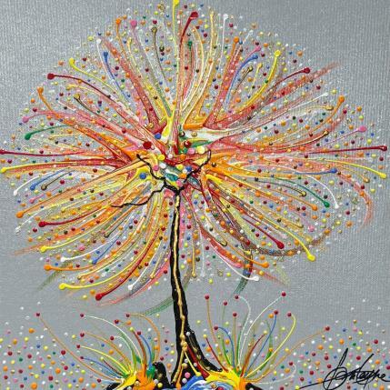 Painting Sur les bords du Rhône by Fonteyne David | Painting Figurative Acrylic Landscapes, Nature