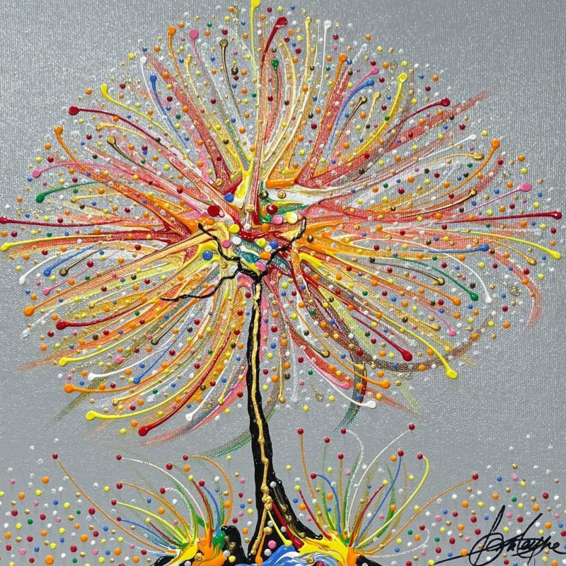 Peinture Sur les bords du Rhône par Fonteyne David | Tableau Figuratif Paysages Nature Acrylique