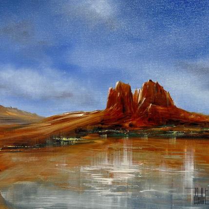 Painting Limpide by Guillet Jerome | Painting Figurative Acrylic, Oil Landscapes