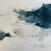 Painting Les mois d’ hiver by Dumontier Nathalie | Painting Abstract Minimalist Oil