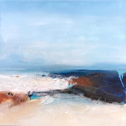 Painting A L'OUEST DU VOYAGE by Han | Painting Abstract Marine