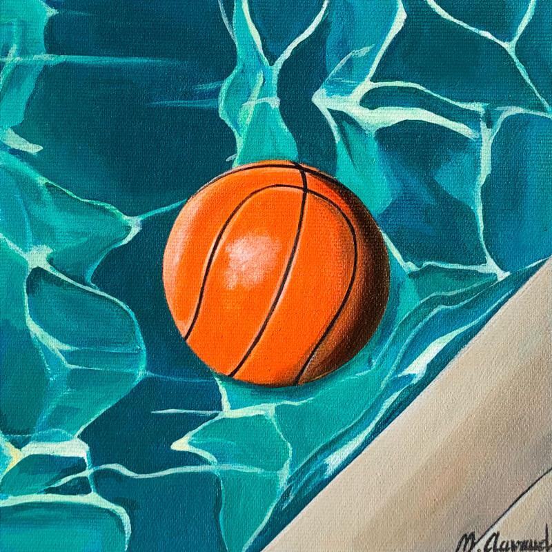 Painting SPLASH by Clavaud Morgane | Painting Figurative Landscapes Marine Life style Acrylic