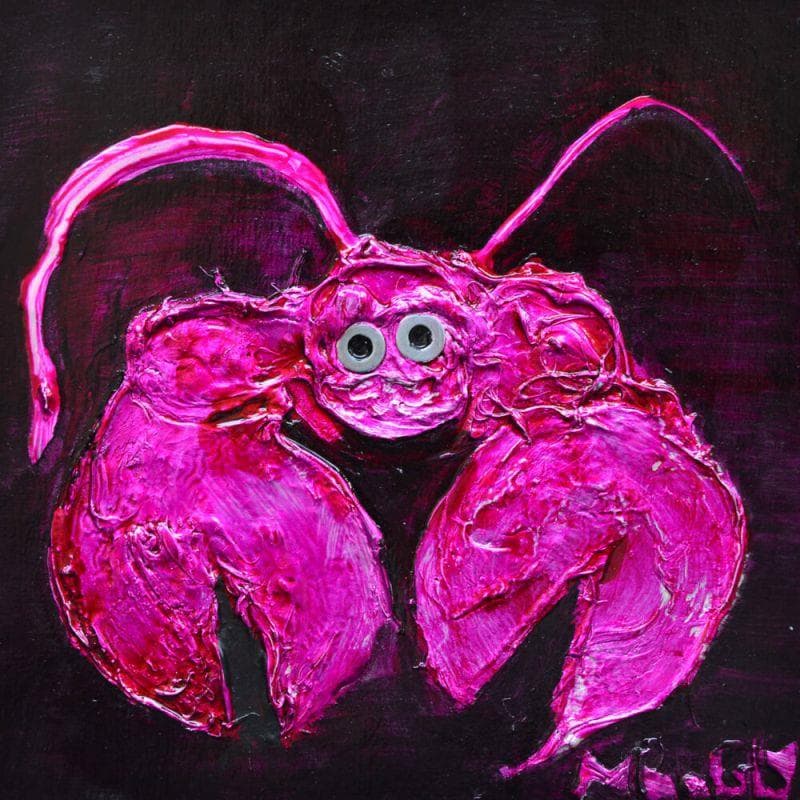 Painting Procrastinus by Moogly | Painting Raw art Animals Acrylic