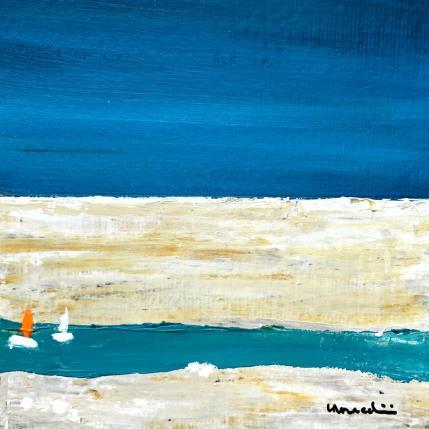 Painting M565 by Moracchini Laurence | Painting Figurative Acrylic Marine