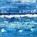 Peinture D423 par Moracchini Laurence | Tableau Abstrait Marine Acrylique