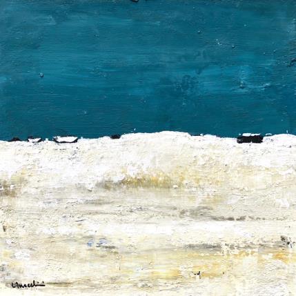 Painting D425 by Moracchini Laurence | Painting Abstract Acrylic Marine, Pop icons